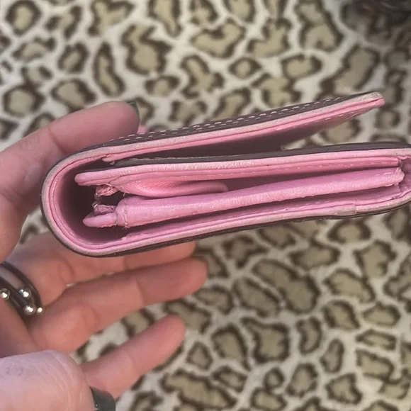 Coach purple and pink wallet - Picture 5 of 9